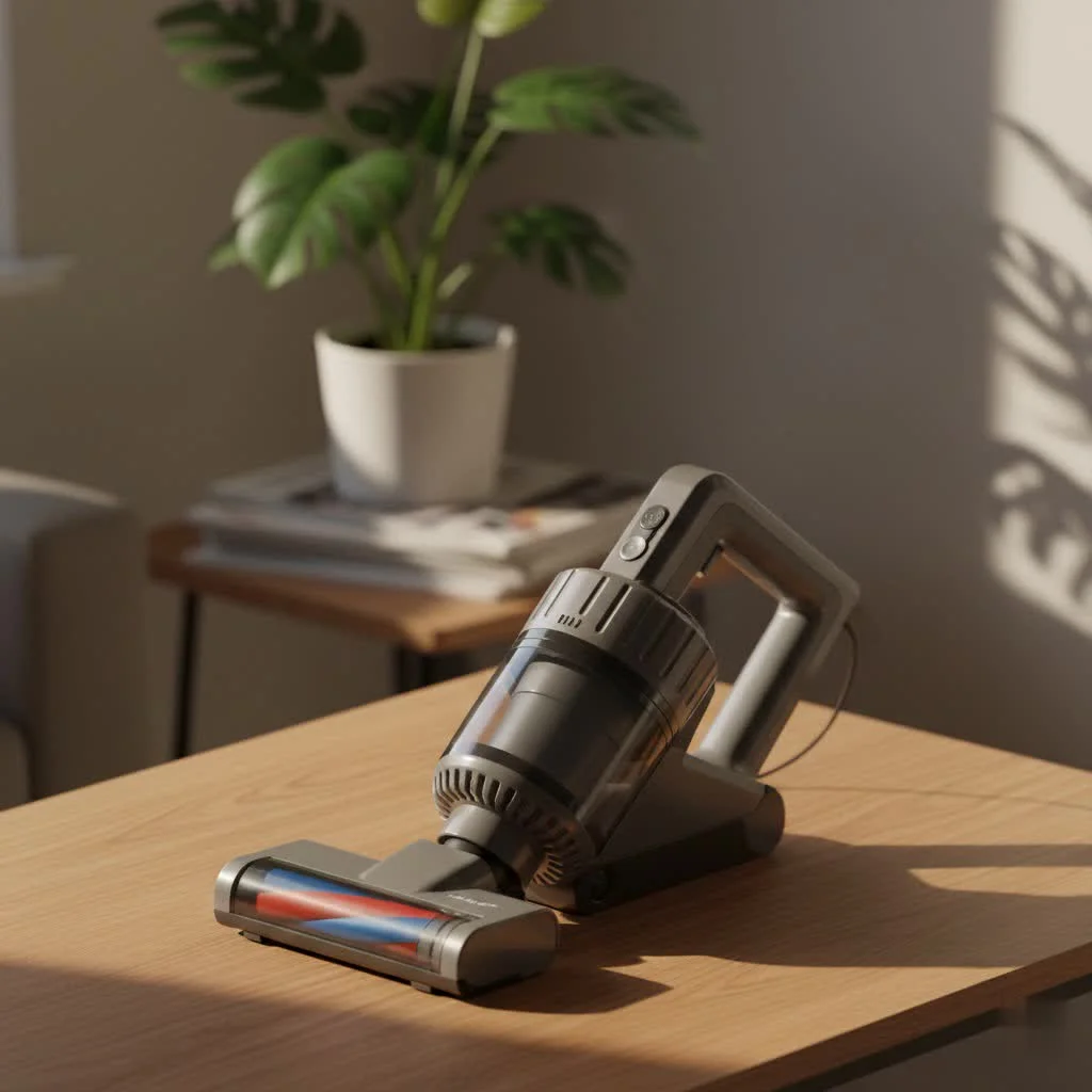 Handheld vacuum cleaning car interior