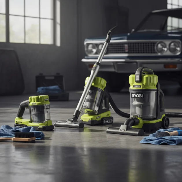 Ryobi Handheld Vacuum for Car Detailing: 3 Top Picks